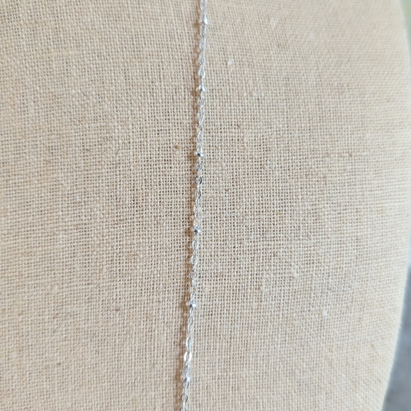 Festive Silver Necklace - Picture 2 of 6